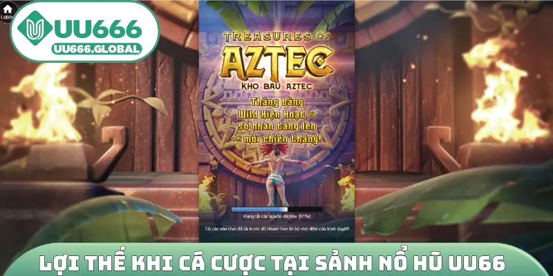 Lợi thế khi cá cược tại sảnh nổ hũ UU66