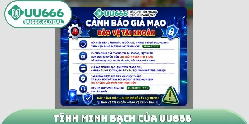 Tính minh bạch của UU666